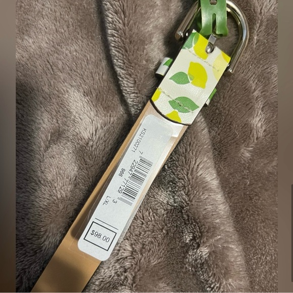 Kate Spade New York Lemon print zip tote belt bag. L/XL. NWT - Picture 5 of 8